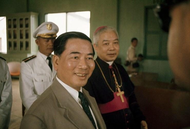 Tổng thống Ngô Đình Diệm của Việt Nam Cộng hòa là một người Công giáo. Ảnh: Chưa rõ nguồn.