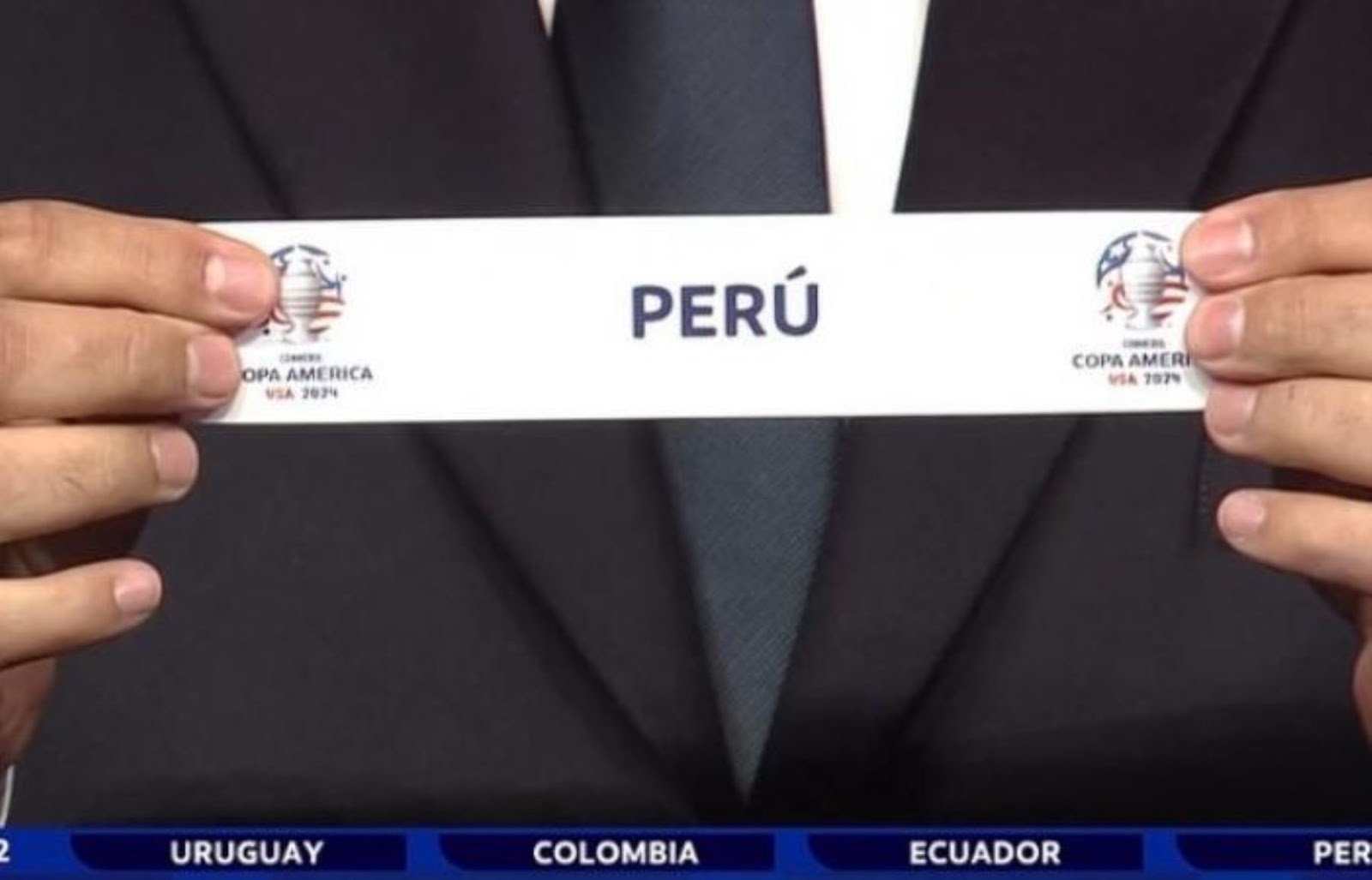 Perú tendrá un duro grupo en que enfrentará a Argentina y Chile