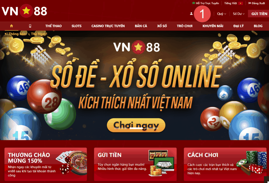 VN88 - Nhà cái tặng tiền miễn phí 50k khi đăng ký