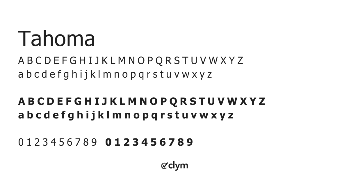 tahoma-font-example