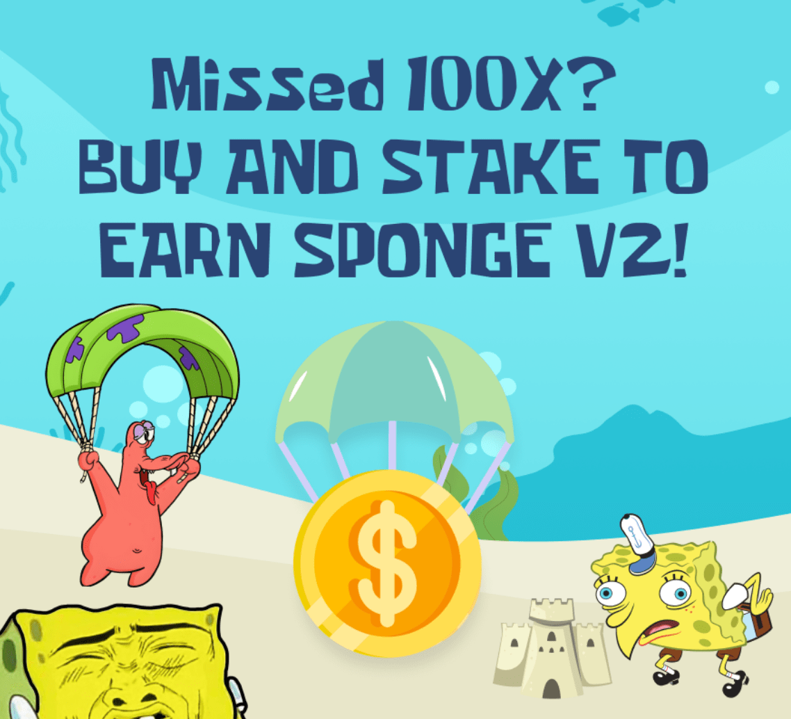 Sponge V2 and Gorilla lead meme coins as Bonk falls