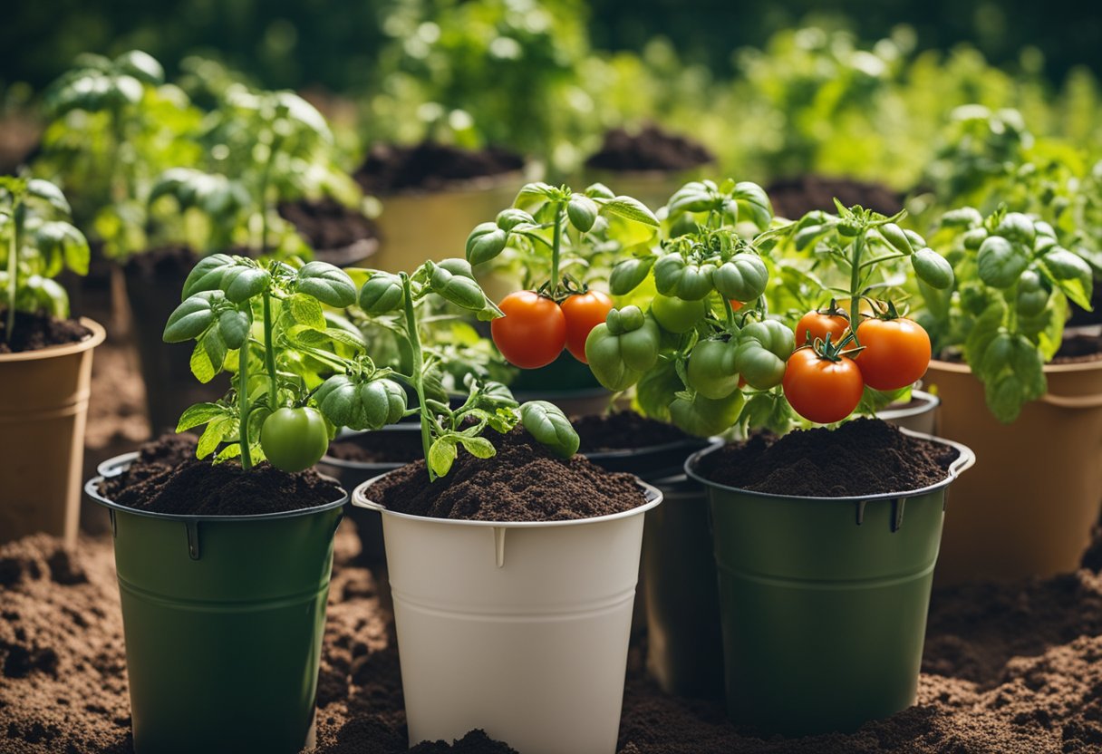 How Many Tomato Plants Per 10 Gallon Bucket