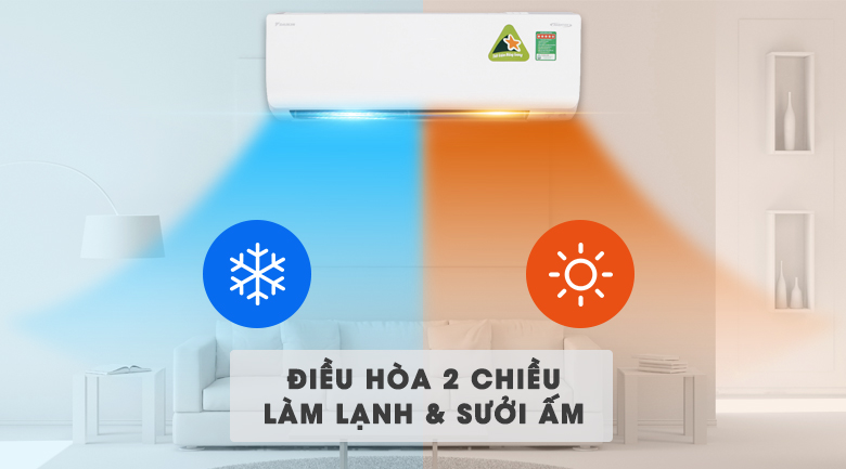 Điều hòa 2 chiều là gì?