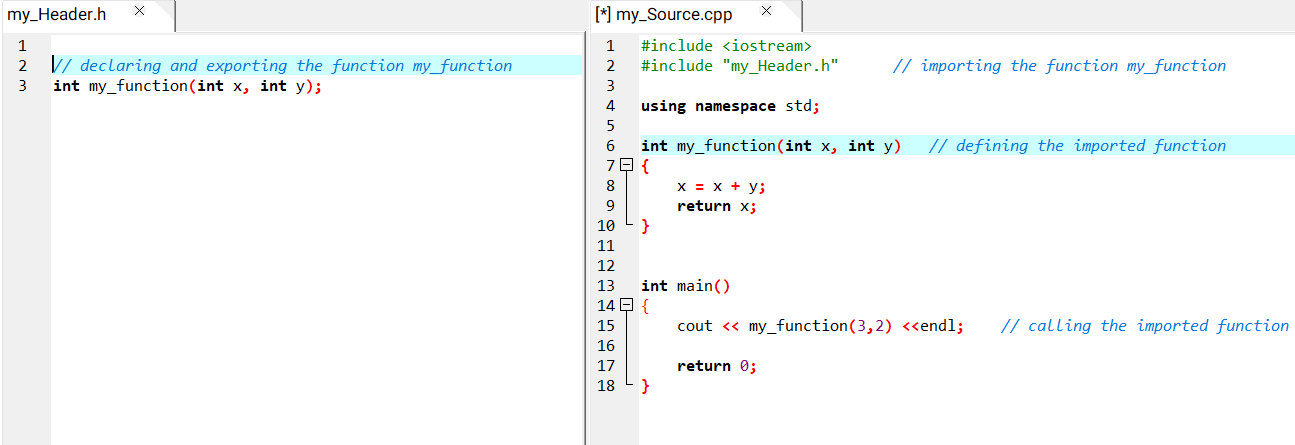 c++ Source code