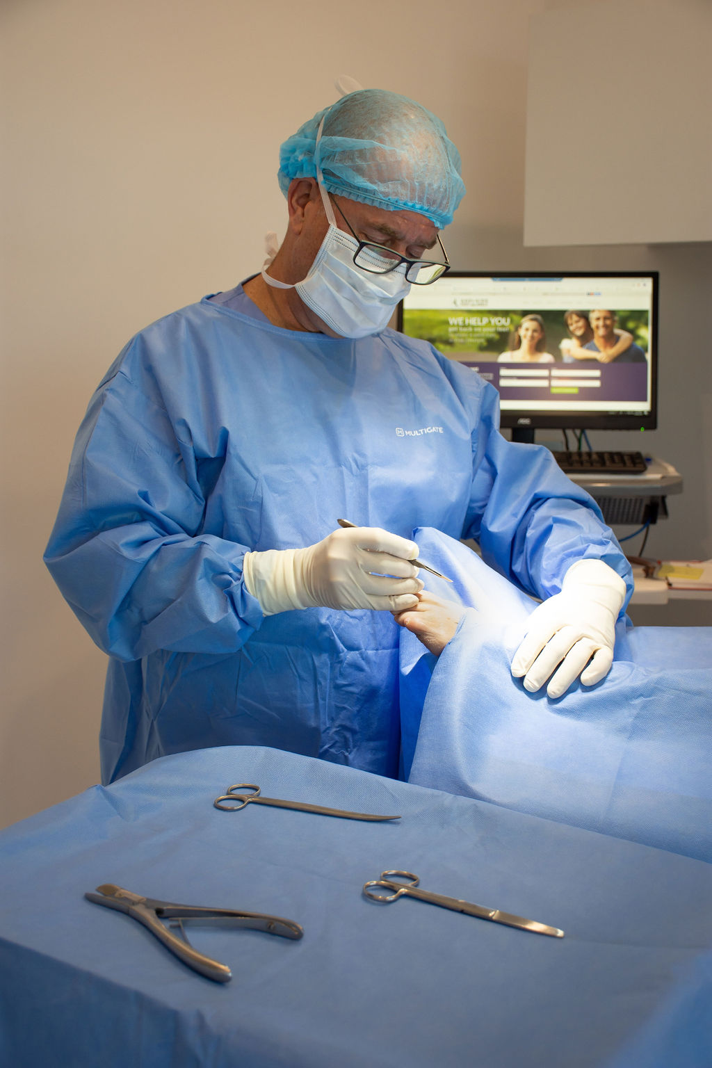 Surgery by an Adelaide AU podiatrist for plantar fasciitis