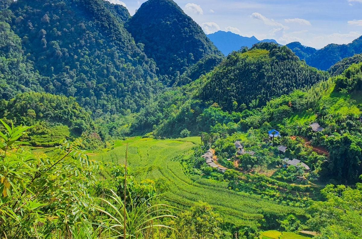 Bản Son Bá Mười giữa thiên nhiên Pù Luông