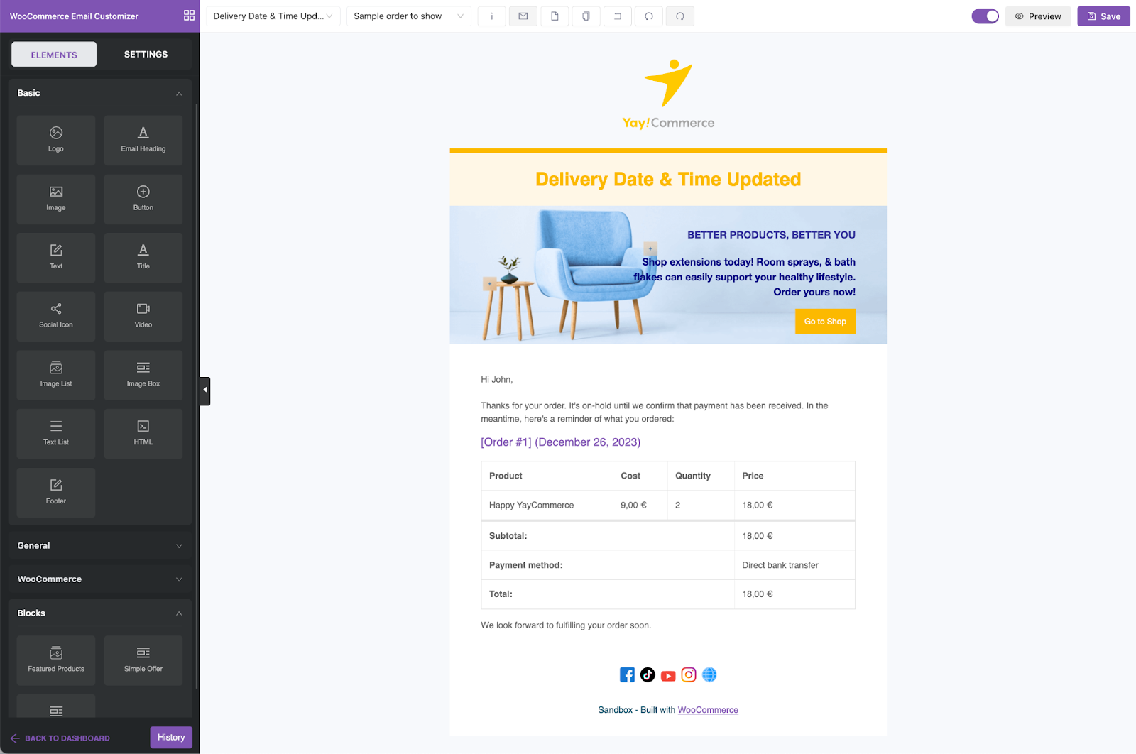 How to Customize WooCommerce Order Emails - Tyche Softwares