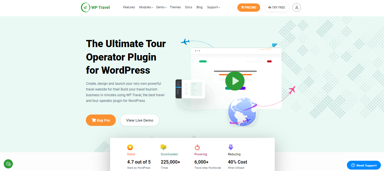 WP Travel Reviews, WordPress Travel Plugin 