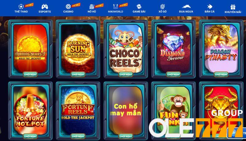 Top game nổ hũ cực hấp dẫn đến từ nhà cung cấp Triple Profit Games