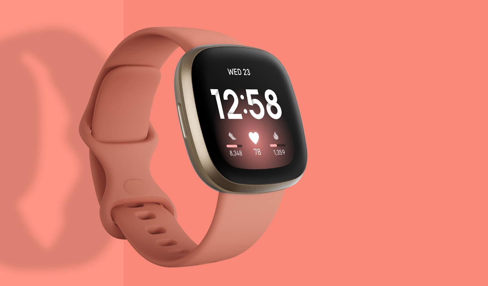 Fitbit Versa 3, smartwatch mirip Apple