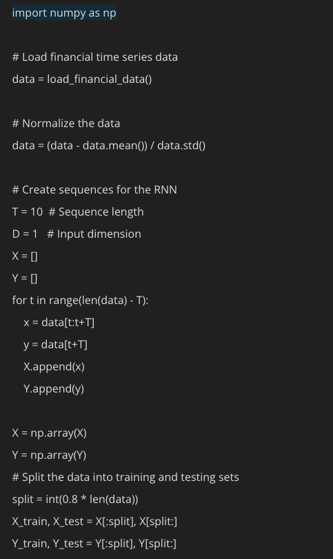 series data