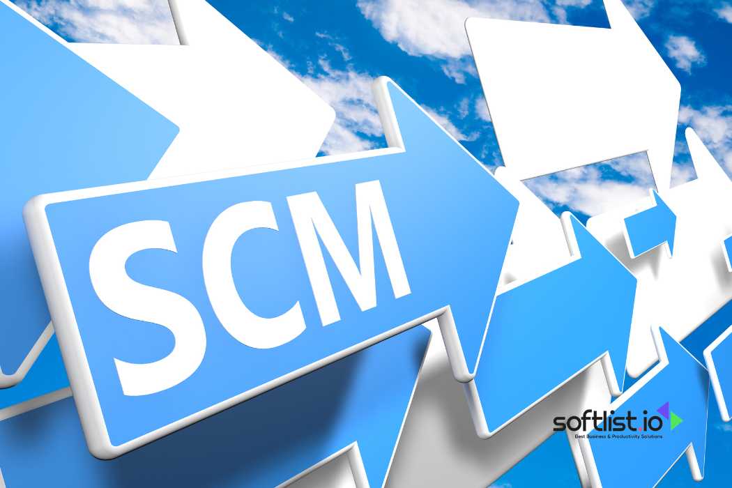 Multiple arrows with "SCM" abbreviation against a sky background
