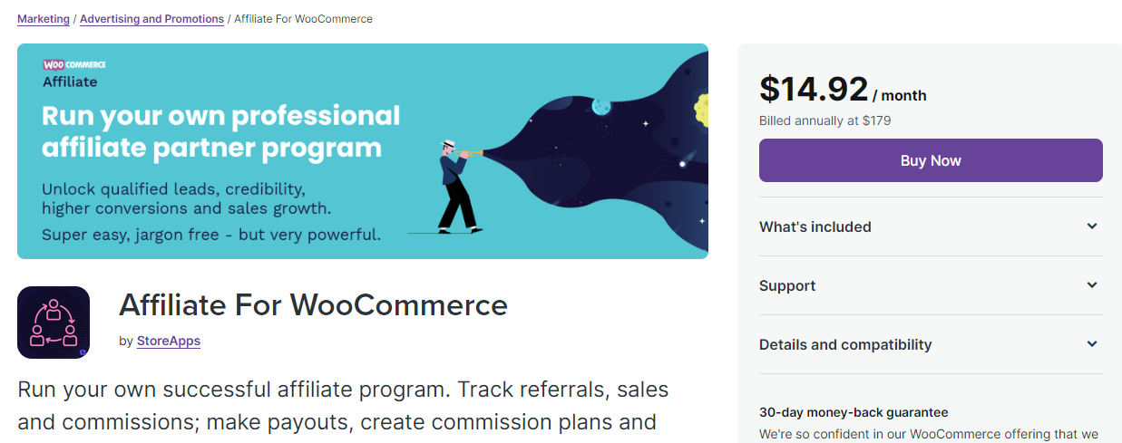 Affiliate for WooCommerce