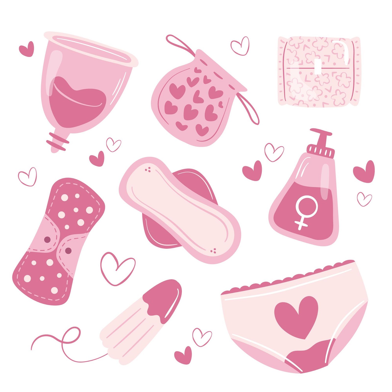 Produse menstruale disponibile și cum să le folosești