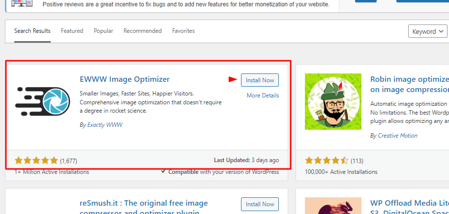 How To Use EWWW Image Optimizer