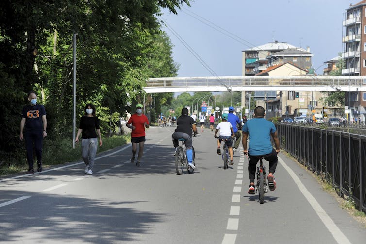 How major cities are trying to keep people walking and cycling