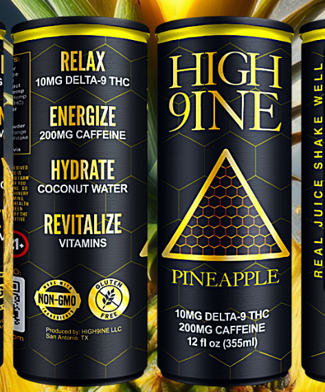 High 9ine Pineapple + Caffeine