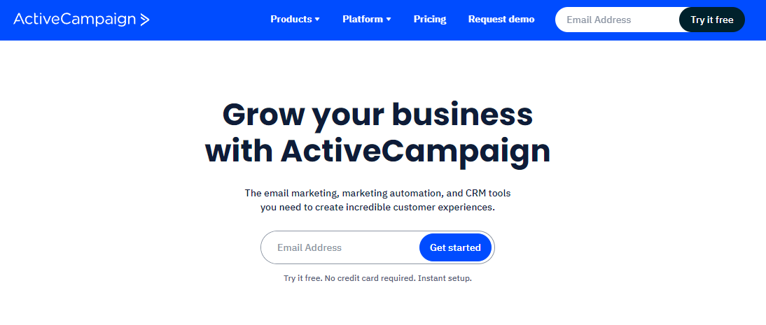 Grow your business with ActiveCampaign