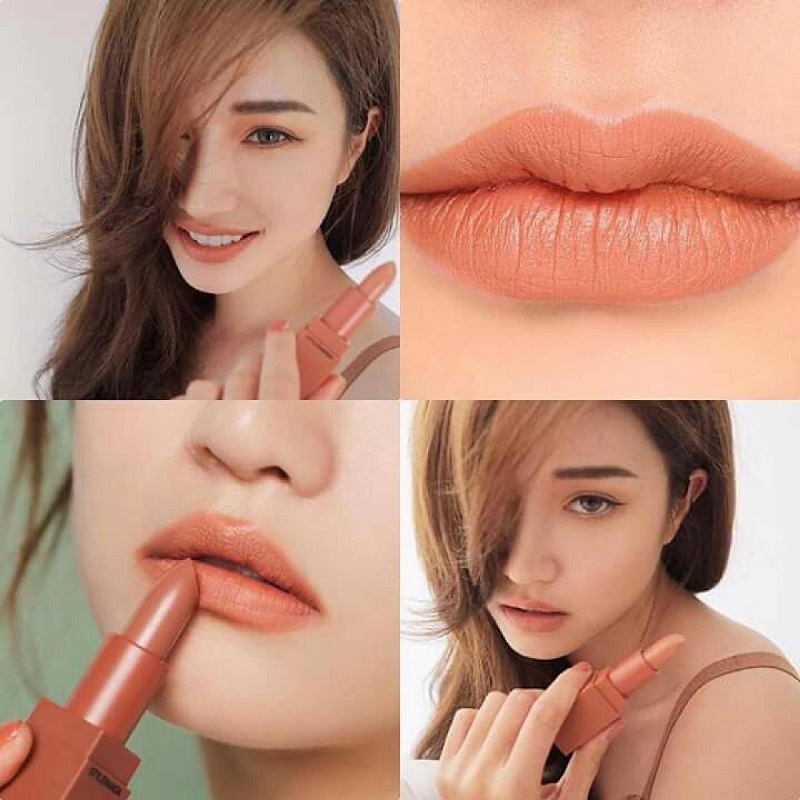 Màu son cam đất rất phù hợp với phong cách makeup tone Tây và sexy táo bạo