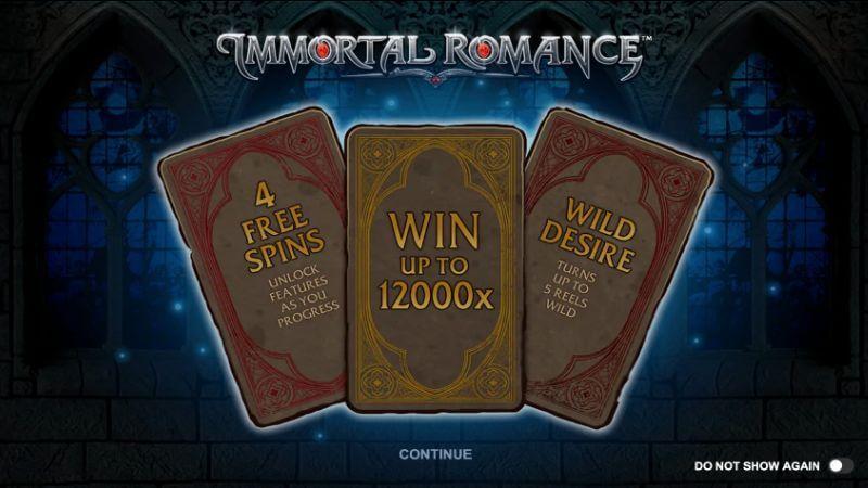 Immortal Romance Slot Bonus Round