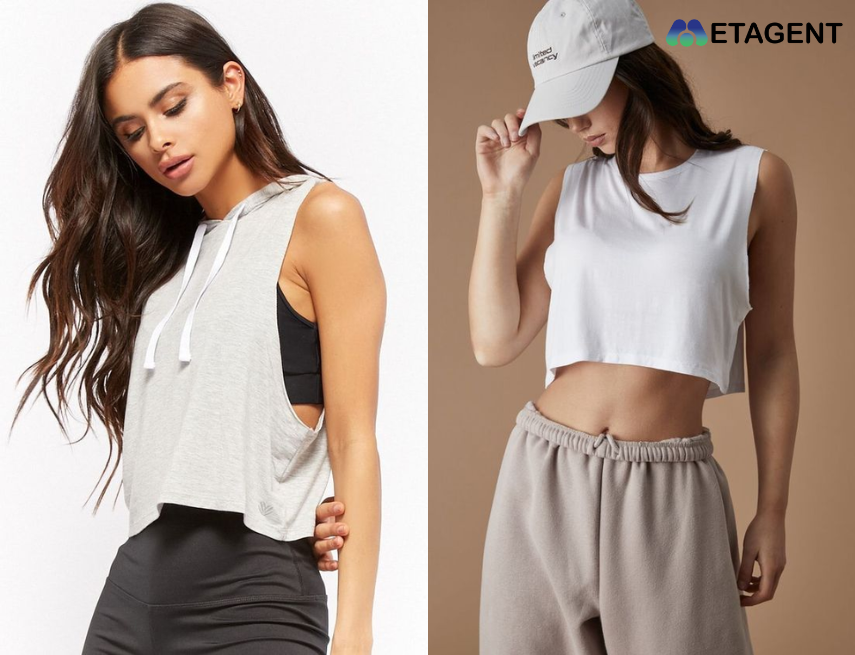 Áo tập gym croptop