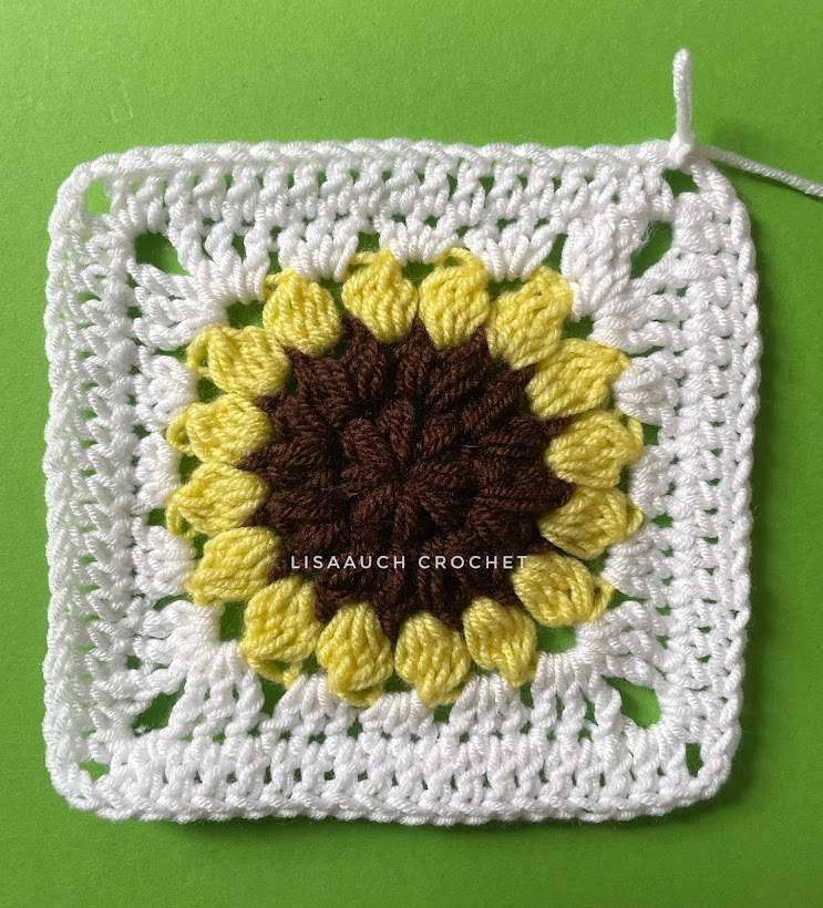 Sunflower Crochet cardigan Pattern FREE