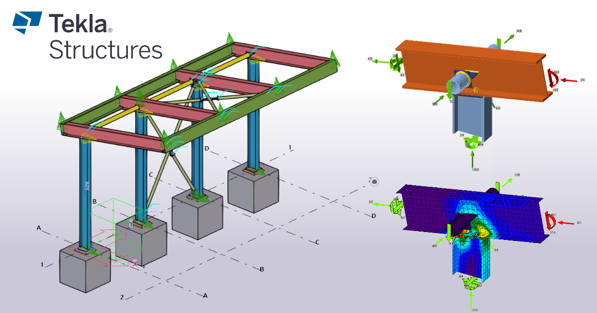 Tekla Structures - Một cộng cụ được sử dụng để thiết kế cấu trúc