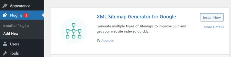 xml sitemap 