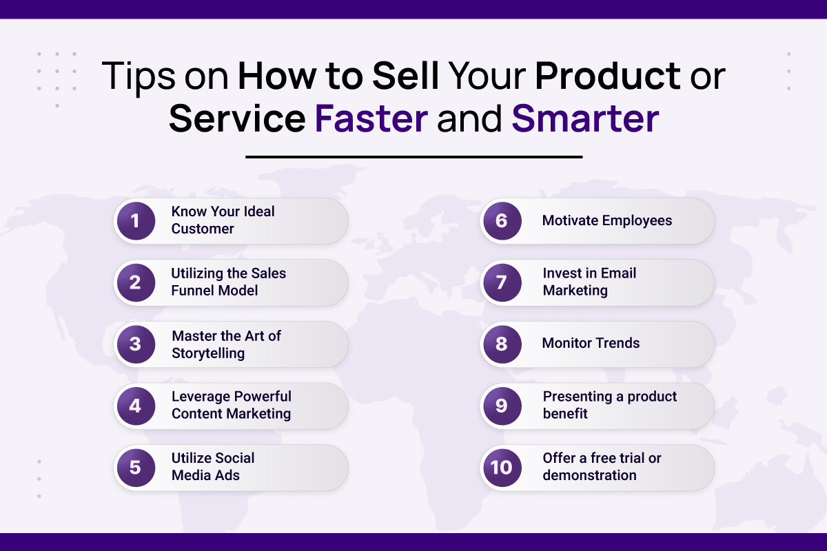 7 ways to sell a product - Master Sales 📢