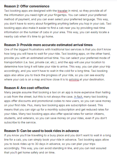 writesonic’s ai article writer - outcome 2