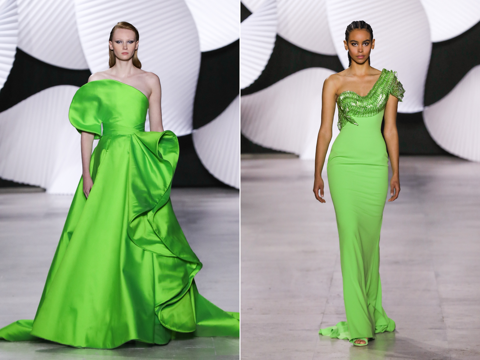 Lebanese-Italian Designer Tony Ward Showcases 'The Golden Ratio' Collection at SS24 Paris Haute Couture Fashion Week
