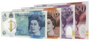 UK Bank Notes. 5, 10,20,50 Bank notes.