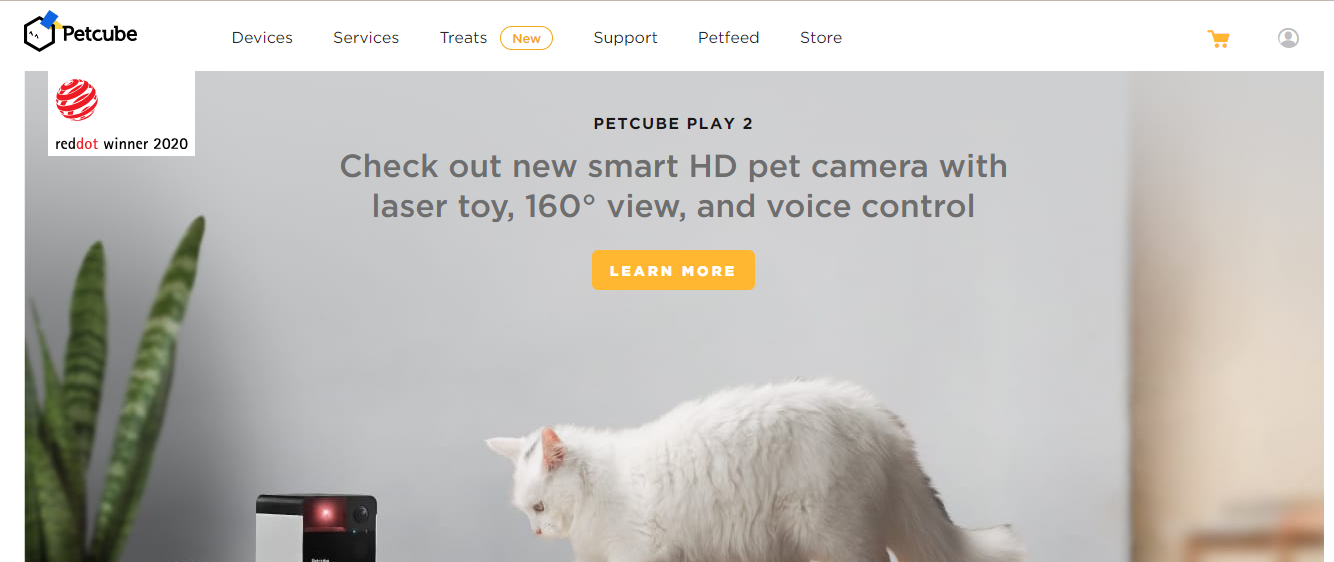 Petcube IoT Pet app