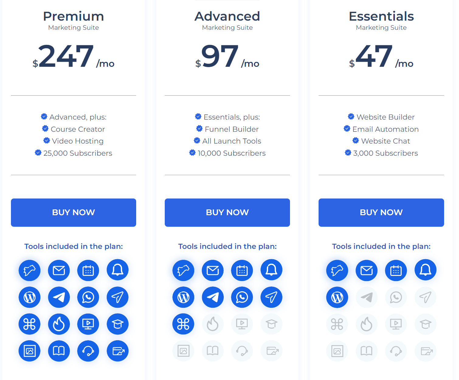 builderall pricing