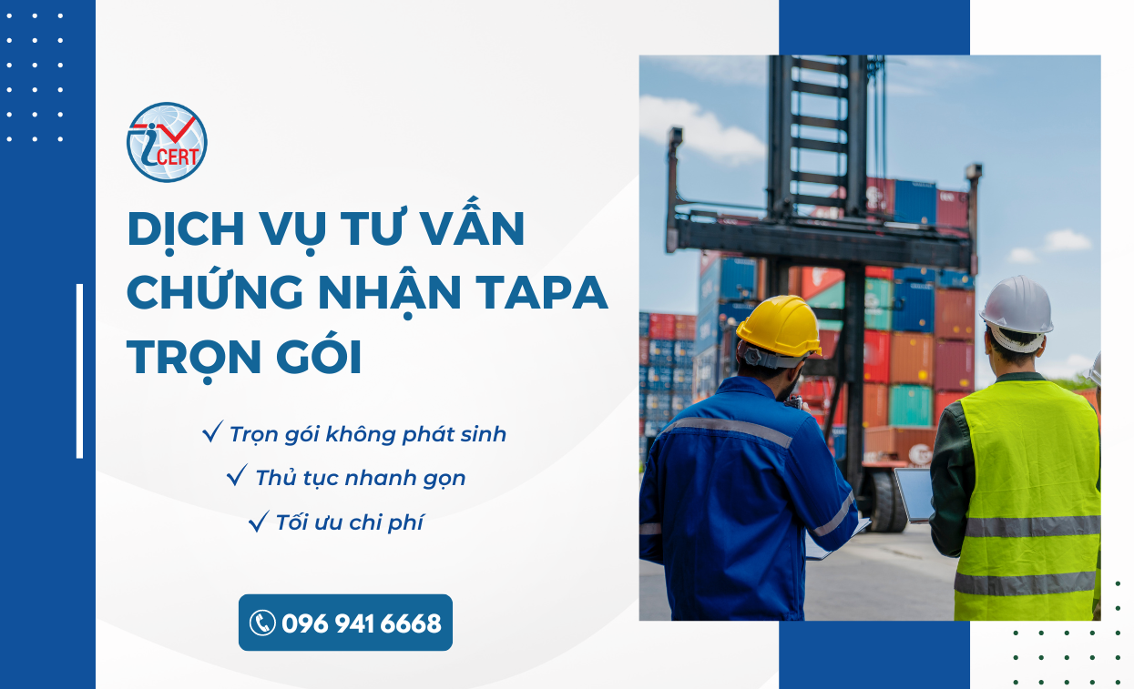 TƯ vấn chứng nhận tapa mới nhất năm 2024 | ICERT