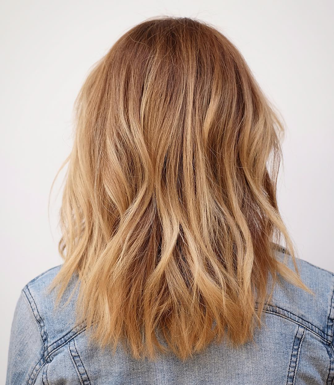 Natural-Looking Strawberry Blonde Color