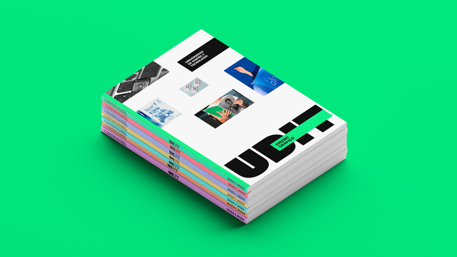 Artifact from the UDIT’s Bold and Playful Branding by Erretres article on Abduzeedo