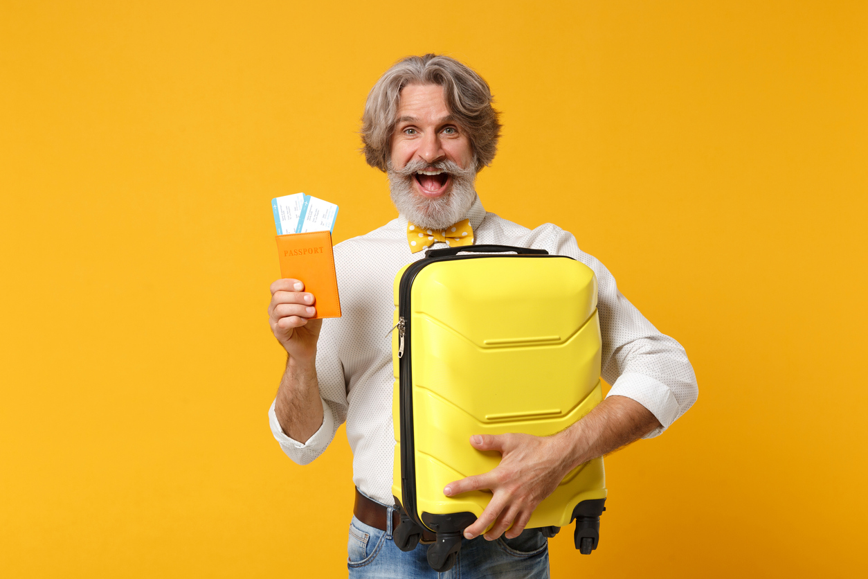 Man with briefcase