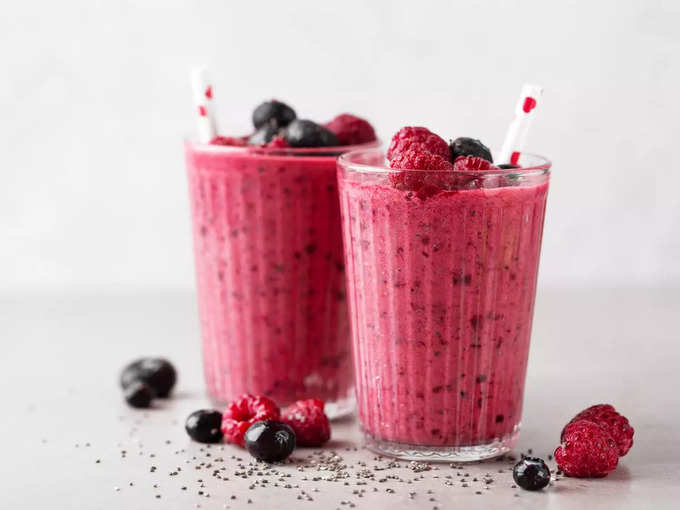 Flaxseed and Fruit Smoothie