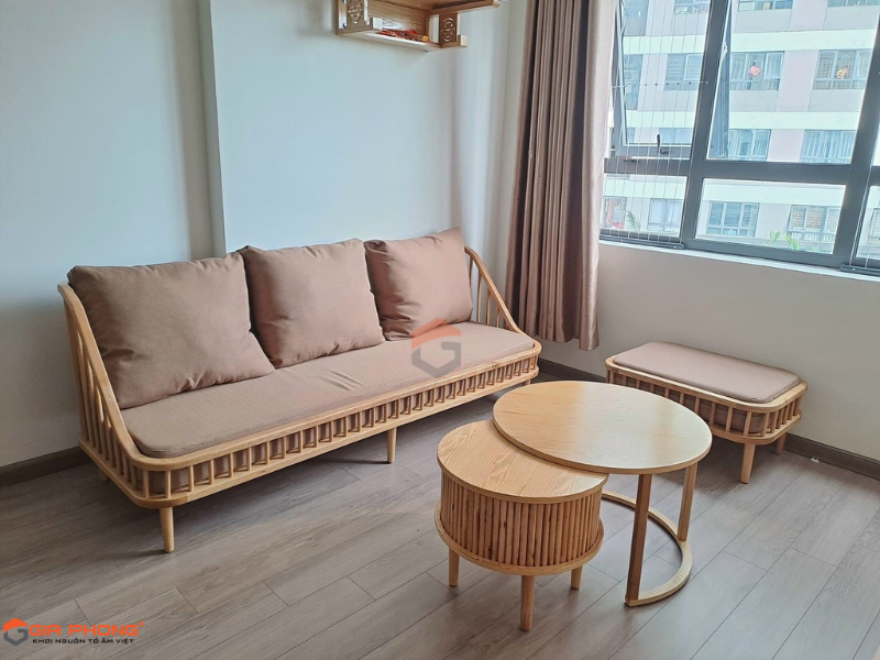 99+ Mẫu ghế sofa gỗ cho phòng khách đẹp giá từ 7 triệu đến 19 triệu