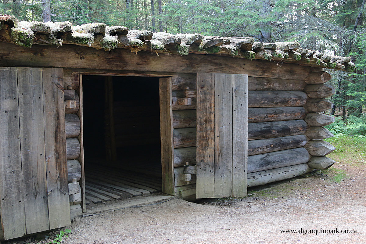 Historic cabin at Algonquin Provincial Park