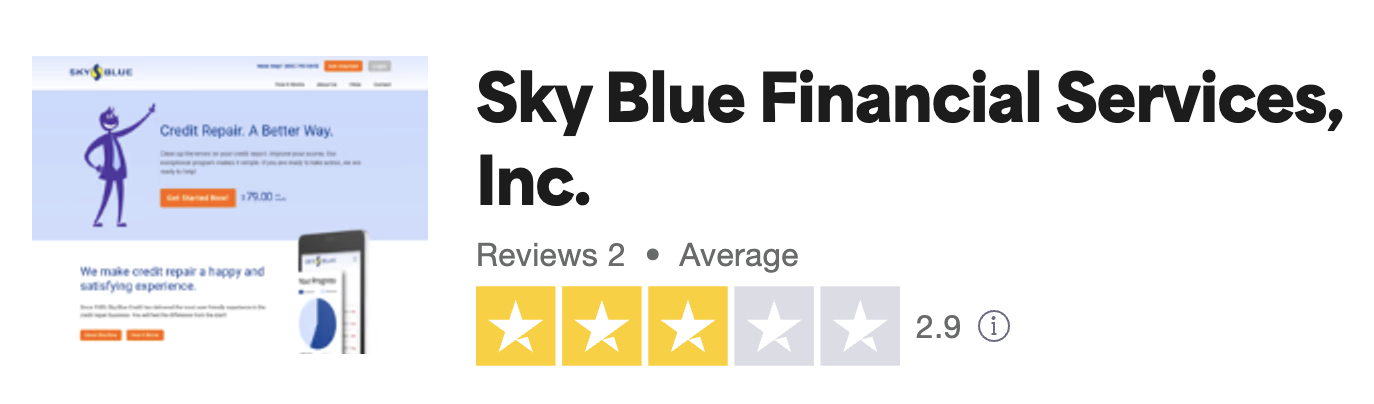 Sky Blue Credit Repair Customer Service