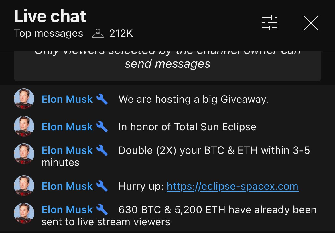 SpaceX giveaway scam floods YouTube with deep fake Elon Musk - 2