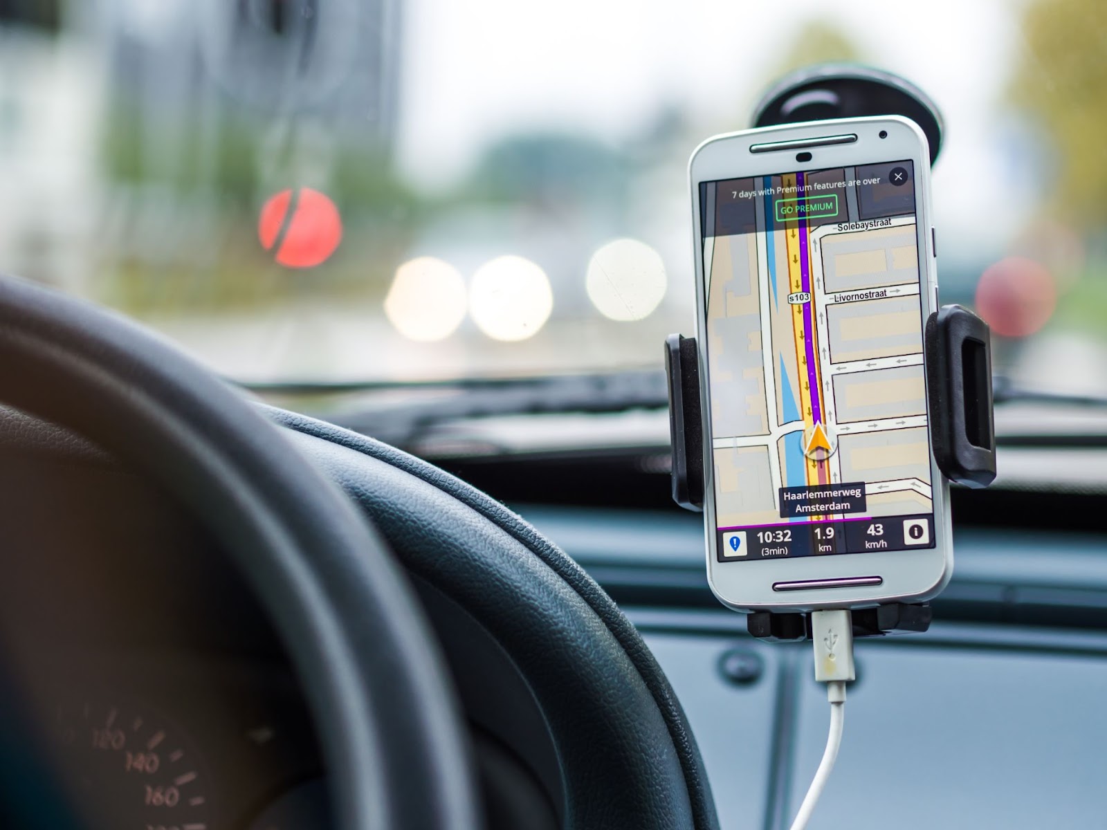 A phone car holder is one of the many cool car accessories for summer.