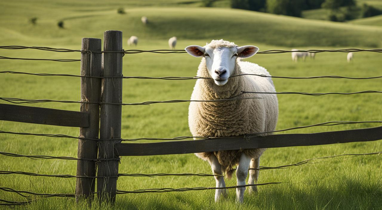 Grillage à moutons en acier galvanisé