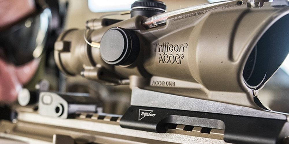 Trijicon ACOG-Sniper rifle