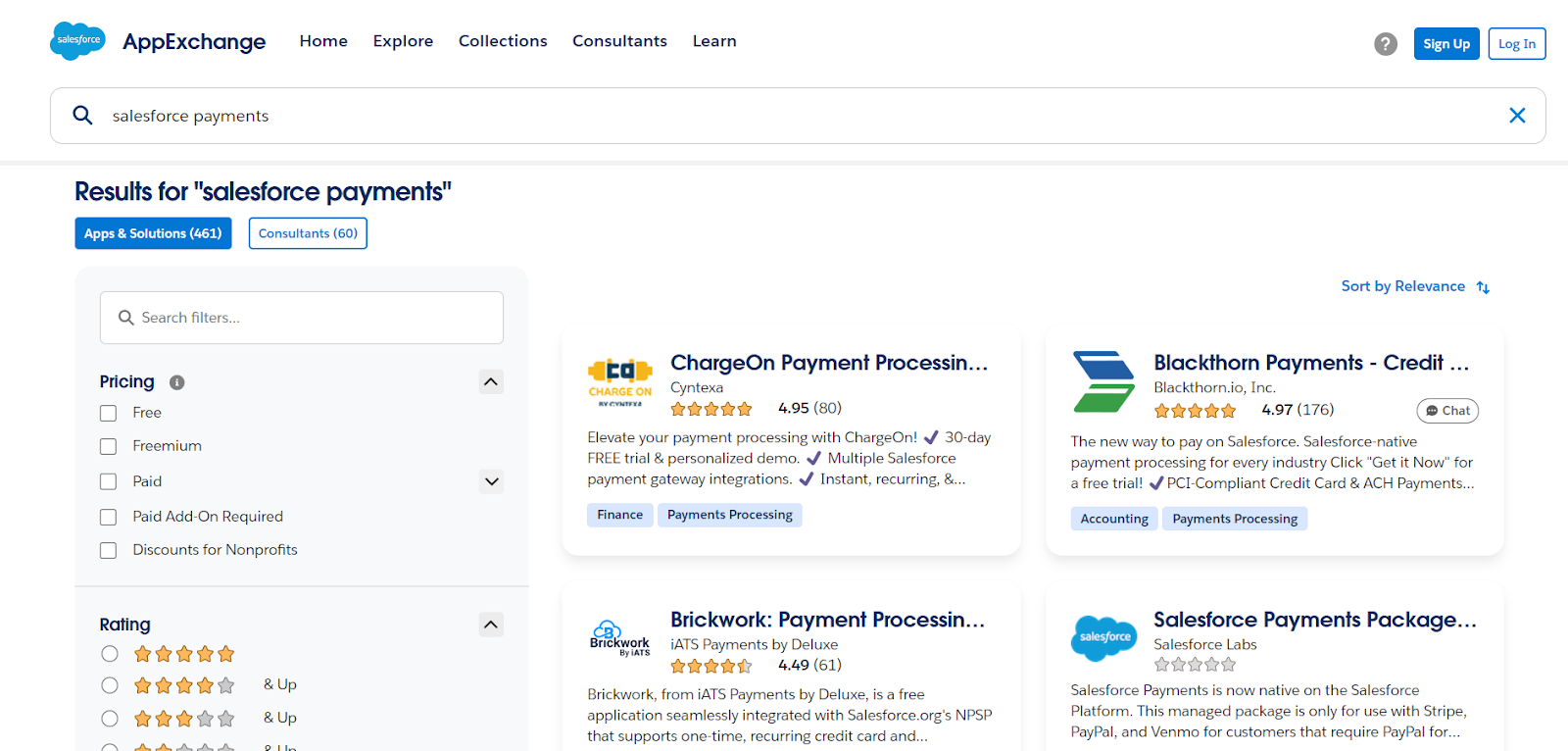 ChargeOn AppExchange