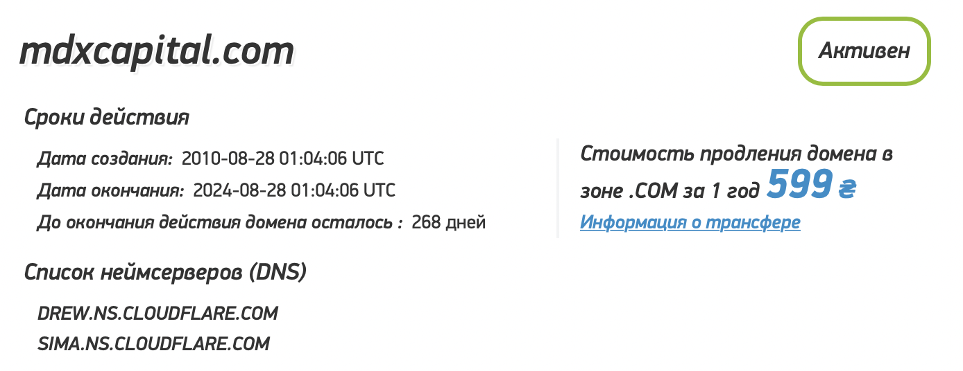 MDXCapital: отзывы клиентов о работе компании в 2023 году