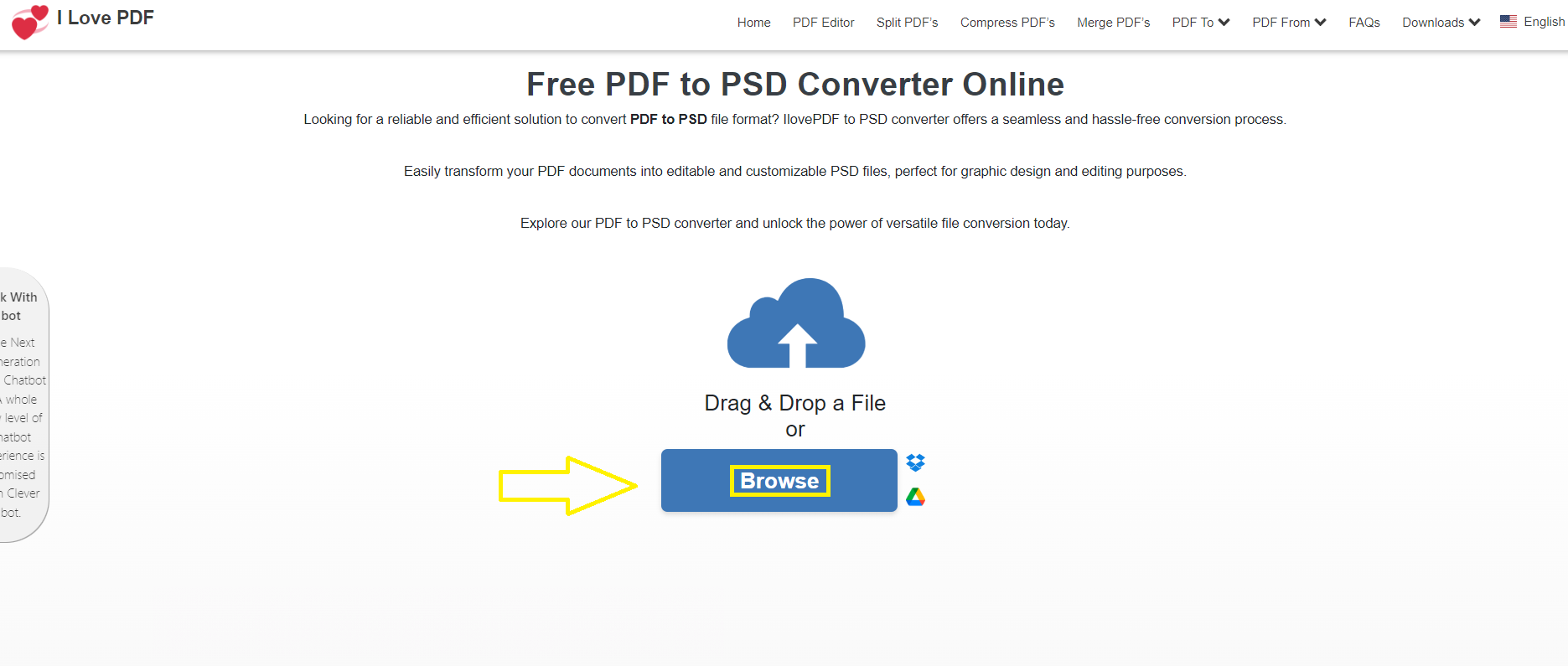 PDF to PSD