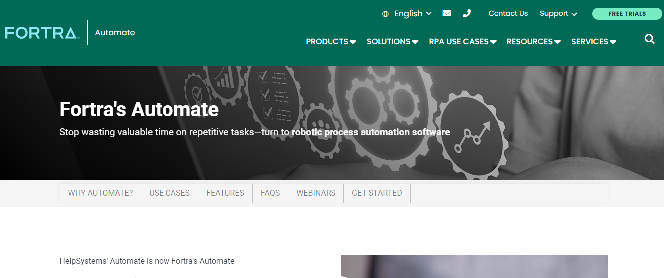 Fortra’s Automate RPA